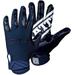 Battle Sports Triple Threat Youth Football Receiver Gloves Navy