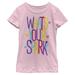 Girl's Mad Engine Pink Soul Colorful Spark Graphic T-Shirt