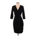 Calvin Klein Casual Dress - Wrap: Black Dresses - Women's Size 2