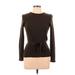 Lennie For Nina Leonard Pullover Sweater: Brown Tops - Women's Size Medium
