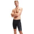 Badehose SPEEDO Gr. 5, N-Gr, schwarz (black, grey) Herren Badehosen