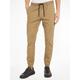 Jogginghose CALVIN KLEIN JEANS "SKINNY MONOLOGO BADGE CHINO" Gr. L, N-Gr, beige (travertine) Herren Hosen Jogginghosen