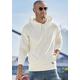 Kapuzensweatshirt JOHN DEVIN Gr. L (52/54), beige (creme) Herren Sweatshirts