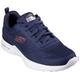 Sneaker SKECHERS "SKECH-AIR DYNAMIGHT-BLITON" Gr. 41, blau (navy, orange) Herren Schuhe Stoffschuhe Bestseller