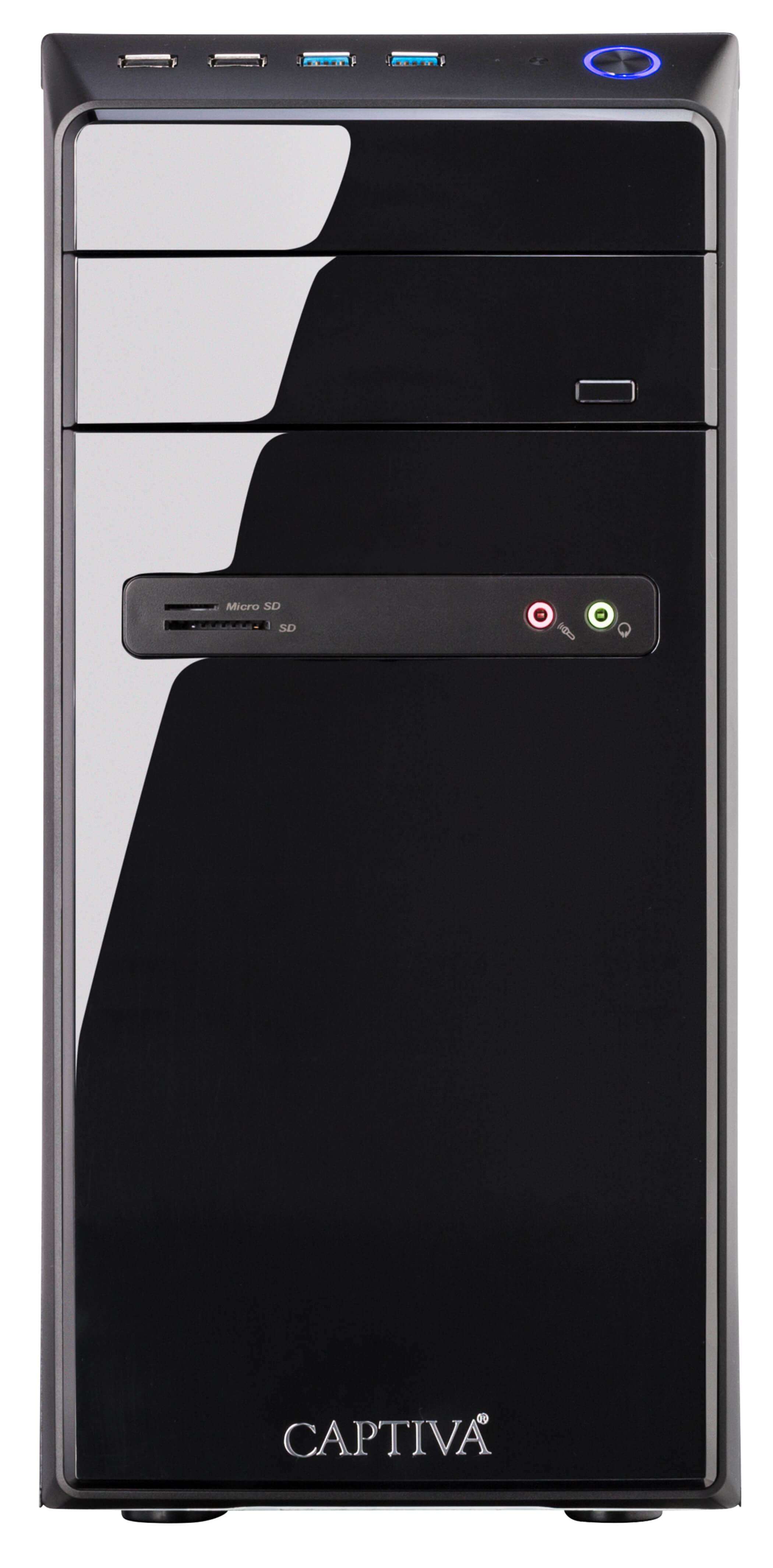CAPTIVA Business-PC "Power Starter R81-556", schwarz, ohne Betriebssystem, 16 GB RAM 1.000 GB SSD, Desktop-PCs Image