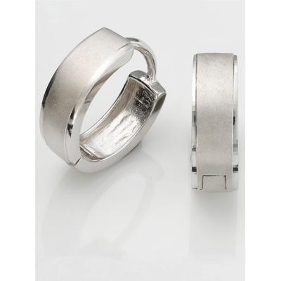 Paar Creolen LADY, silber (silber 925), Ohrringe, Damen, Silber 925 (Sterlingsilber) Image