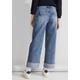 Comfort-fit-Jeans STREET ONE Gr. 28, Länge 28, blau (authentic light blue washed) Damen Jeans High-Waist-Jeans