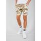 Shorts ALPHA INDUSTRIES "ALPHA Men - Kerosene Short Camo" Gr. 30, Normalgrößen, beige (desert camo) Herren Hosen Shorts