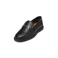 Loafer MARC O'POLO "mit Trensen-Schnalle" Gr. 37, schwarz Damen Schuhe Slip ons