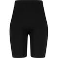 Shorts DEF "Damen Sporty" Gr. L, US-Größen, schwarz (black) Damen Hosen High-Waist-Hosen