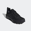 Wanderschuh ADIDAS TERREX "TERREX AX4 GORE-TEX", Gr. 43, schwarz (core schwarz, core schwarz, grau four), Textil, Synthetik, sportlich, Schuhe, wasserdicht