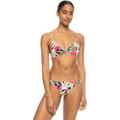Push-Up-Bikini ROXY "BEACH CLASHORT SLEEVEICS KVJ8" Gr. XXL (44), N-Gr, schwarz (anthracite p) Damen Bikini-Sets Ocean Blue