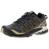 Trailrunningschuh SALOMON "XA PRO 3D V9", Gr. 42, grün (oliv), Synthetik, Textil, sportlich, Schuhe