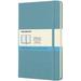 Moleskine Classic Notebook Hard Cover Large (5 x 8.25 ) Dotted Reef Blue 240 Pages