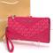 Michael Kors Bags | Michael Kors Large Double Zip Wristlet Smartphone Case Wallet Electric Pink | Color: Pink/Silver | Size: Os