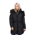 Jessica Simpson Jackets & Coats | Jessica Simpson Puffer Coat For Women - Mid-Length Quilted Warm Winter Jacket | Color: Tan | Size: Various