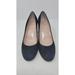 Kate Spade Shoes | Kate Spade Black Velvet Black Glitter Block Heels | Color: Black | Size: 8.5