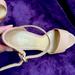 Michael Kors Shoes | Micheal Kors Nude Wedges, Size 9 | Color: Cream/Tan | Size: 9