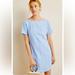 Anthropologie Dresses | Anthropologie Blue Striped Shirt Dress | Color: Blue/White | Size: 6