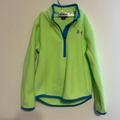 Under Armour Jackets & Coats | Girls Fleece Under Armour Fleece Jacket $10 | Color: Green | Size: 5g