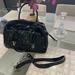 Coach Bags | Cute Black Paten Leather Coach Bag. Clean Pink Interior. Black Strap Included. | Color: Black | Size: Os