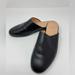 J. Crew Shoes | J Crew Black Leather Mules / Slides 10 | Color: Black | Size: 10