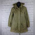 J. Crew Jackets & Coats | J Crew Jacket Boyfriend Field Military Fatigue Green Jacket Concealed Hood Xs | Color: Green | Size: Xs