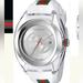 Gucci Accessories | Gucci Unisex Sync Xxl Swiss Quartz Stainless Steel Watch | Color: Red/Tan/White | Size: Os