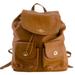 Coach Bags | Coach Genuine Brown Leather Backpack | Color: Brown/Tan | Size: Os