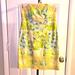 Lilly Pulitzer Dresses | Lilly Pulitzer Yellow/Green/Blue Strapless Floral Sundress Size 0 | Color: Green/Yellow | Size: 0