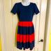 Lularoe Dresses | Lularue Blue And Red Dress | Color: Blue/Red | Size: M