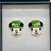 Disney Jewelry | Disney X Baublebar Mickey Mouse Enamel Earrings Nwot Shamrock St.Patricks Day | Color: Green | Size: Os