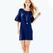 Lilly Pulitzer Dresses | Lilly Pulitzer Lindell Dress True Navy Dress | Color: Blue | Size: S