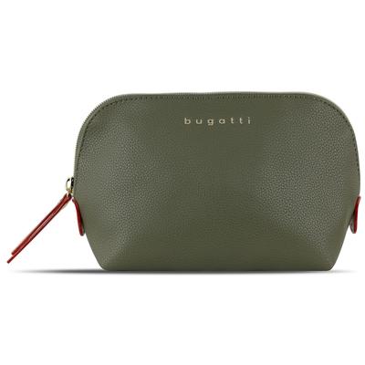 Bugatti - Ella Kosmetiktasche 22 cm Kosmetiktaschen & Kulturbeutel 1 ct Grün Damen (34.99 € / 1 ct)