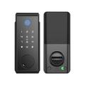 yuwqqoajv Touchscreen Keypad Deadbolt Home Secure and Convenient Simple Installation Metal Fingerprint Door Lock Smart Lock