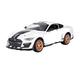UPIKIT For Ford For Mustang Shelby GT500 Alloy Car Model Diecast Model Vehicles Model Car 1:24 scale model (Color : White-with box)