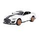 UPIKIT For Ford For Mustang Shelby GT500 Alloy Car Model Diecast Model Vehicles Model Car 1:24 scale model (Color : White-no box)