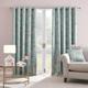 Dreams & Drapes Curtains - Dahlia - Self Lined Dim-out Pair of Eyelet Curtains - 66" Width x 54" Drop (168 x 137cm) in Duck Egg