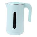 Electric Boiler, Electric Kettle Auto Shut Off Office Large Capacity Double Layer Stainless Steel (Blue)