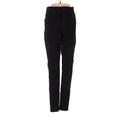 &Denim by H&M Jeggings - Mid/Reg Rise Skinny Leg Boyfriend: Black Bottoms - Women's Size 2 - Indigo Wash