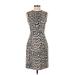 Kate Spade New York Casual Dress - Sheath: Brown Leopard Print Dresses - Women's Size 0