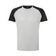 T-Shirt ZIENER "NABALIS" Gr. 46, grau (hellgrau) Herren Shirts T-Shirts