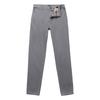 Chinohose BOSS ORANGE "tapered", Herren, Gr. 36, Länge 34, grau (020_grau), Web, Obermaterial: 97% Baumwolle, 3% Elasthan, unifarben, casual, gerade, unten schmal lang, Hosen, mit BOSS Logo hinten