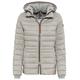 Camel Active Steppjacke mit abnehmbarer Kapuze Damen light sage, Gr. 40, Polyester, Weiblich Blusen Hemden