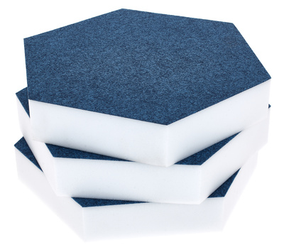 t.akustik Hexagon Melamine Light Blue 50