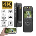 Mini Caméra Ultra HD 4K WiFi Portable Petit Enregistreur Vidéo Numérique Batterie de Police