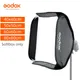 Godox-Boîte à Lumière Pliable pour Flash Speedlite de Type S Adapté au Support Bowens Elinchrom