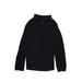 Nautica Long Sleeve Polo Shirt: Black Print Tops - Kids Boy's Size 18