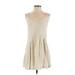 Rip Curl Cocktail Dress - Mini: Tan Marled Dresses - Women's Size X-Small