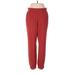 Ann Taylor LOFT Casual Pants - Mid/Reg Rise Boot Cut Boot Cut: Red Bottoms - Women's Size Small